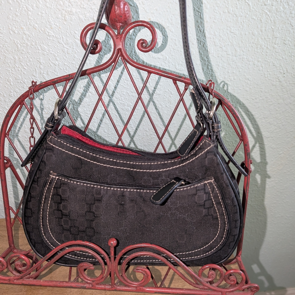 y2k Nine West Elegant Black Handbag